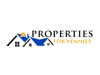 Properties For Pennies logo design by torresace