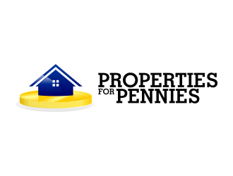 Properties For Pennies logo design by ekitessar