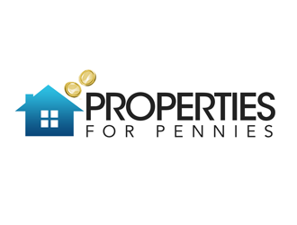 Properties For Pennies logo design by kunejo