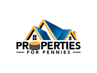 Properties For Pennies logo design by pakderisher