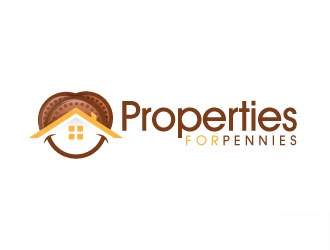 Properties For Pennies logo design by sanworks