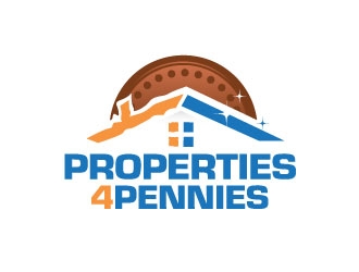 Properties For Pennies logo design by sanworks