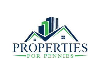 Properties For Pennies logo design by THOR_