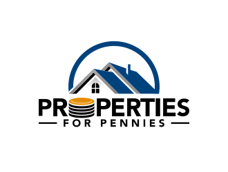 Properties For Pennies logo design by pakderisher