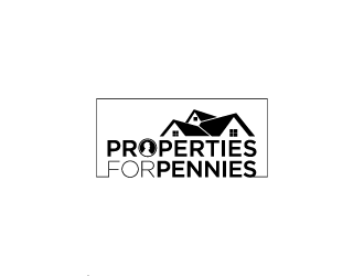 Properties For Pennies logo design by hwkomp