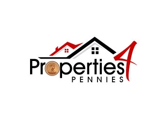 Properties For Pennies logo design by sanworks