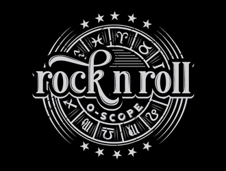 Rock n Roll O Scope logo design by shere