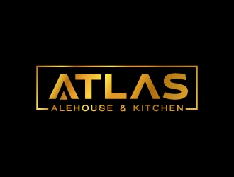 Atlas Alehouse & Kitchen logo design by jaize