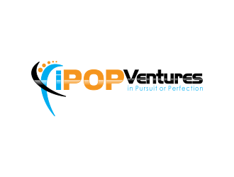iPOP Ventures logo design by giphone