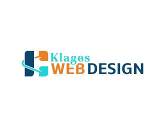 Klages Web Design logo design by DesignPal