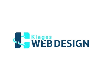 Klages Web Design logo design by DesignPal