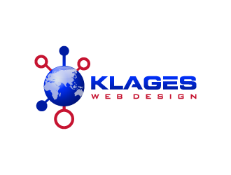 Klages Web Design logo design by pencilhand