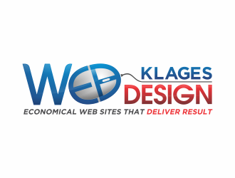 Klages Web Design logo design by Realistis