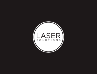 Laser Solutions logo design by L E V A R