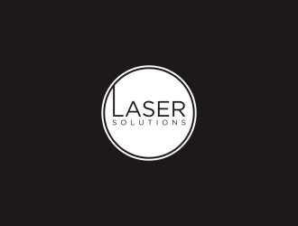 Laser Solutions logo design by L E V A R