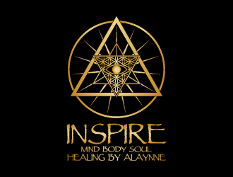 Inspire  Mind Body Soul   Healing by Alaynne logo design by fastsev