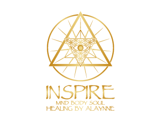 Inspire  Mind Body Soul   Healing by Alaynne logo design by fastsev