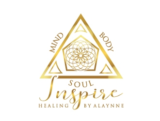 Inspire  Mind Body Soul   Healing by Alaynne logo design by samuraiXcreations