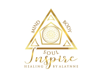 Inspire  Mind Body Soul   Healing by Alaynne logo design by samuraiXcreations