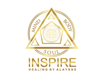Inspire  Mind Body Soul   Healing by Alaynne logo design by samuraiXcreations
