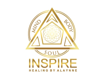 Inspire  Mind Body Soul   Healing by Alaynne logo design by samuraiXcreations