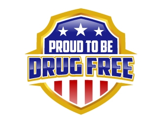Proud To Be Drug Free logo design by jaize