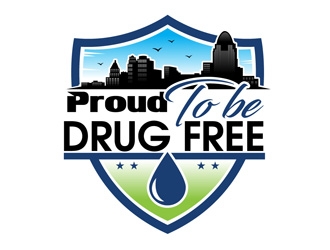 Proud To Be Drug Free logo design by DreamLogoDesign