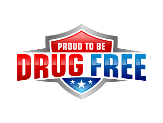 Proud To Be Drug Free logo design by maseru