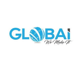 GLOBAI logo design by MarkindDesign