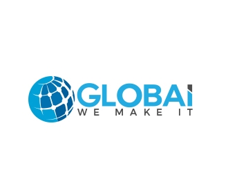 GLOBAI logo design by MarkindDesign