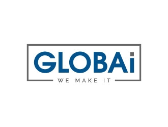GLOBAI logo design by pixalrahul