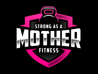 Strong As A Mother Fitness logo design by ORPiXELSTUDIOS