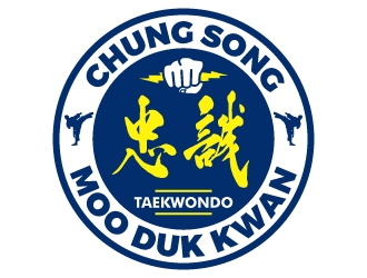 CHUNG SON MOO DUK KWAN logo design by ORPiXELSTUDIOS