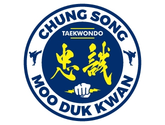 CHUNG SON MOO DUK KWAN logo design by ORPiXELSTUDIOS