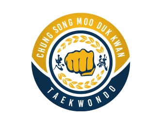 CHUNG SON MOO DUK KWAN logo design by Eliben