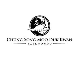 CHUNG SON MOO DUK KWAN logo design by Lovoos