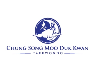 CHUNG SON MOO DUK KWAN logo design by Lovoos