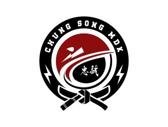 CHUNG SON MOO DUK KWAN logo design by cikiyunn