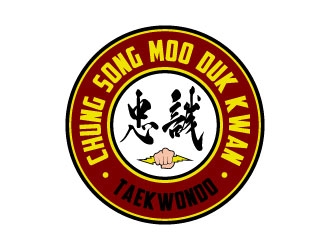 CHUNG SON MOO DUK KWAN logo design by daywalker