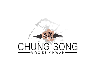 CHUNG SON MOO DUK KWAN logo design by giphone