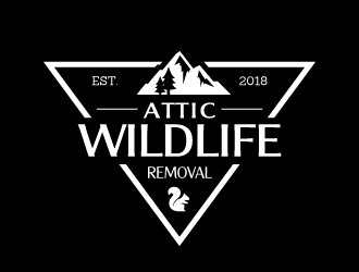 ATTIC WILDLIFE REMOVAL logo design by jaize