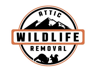 ATTIC WILDLIFE REMOVAL logo design by REDCROW