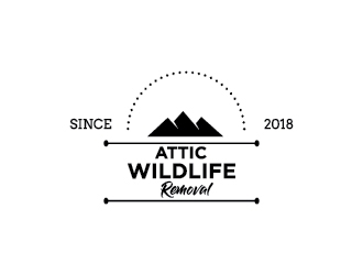 ATTIC WILDLIFE REMOVAL logo design by Lovoos
