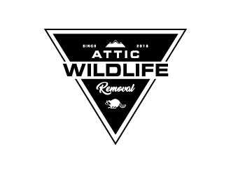 ATTIC WILDLIFE REMOVAL logo design by daywalker