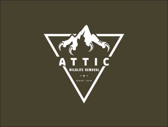 ATTIC WILDLIFE REMOVAL logo design by ian69