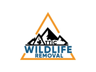 ATTIC WILDLIFE REMOVAL logo design by Erasedink