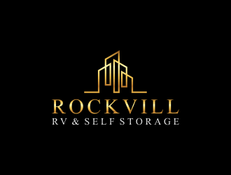 Rockvill RV & Self Storage logo design by ArRizqu