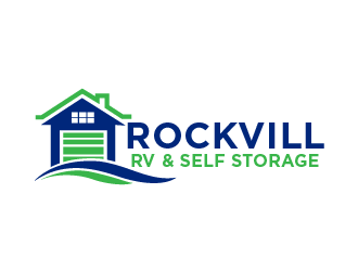 Rockvill RV & Self Storage logo design by THOR_