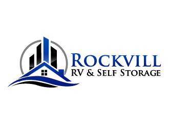 Rockvill RV & Self Storage logo design by THOR_