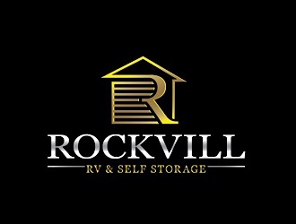 Rockvill RV & Self Storage logo design by shere